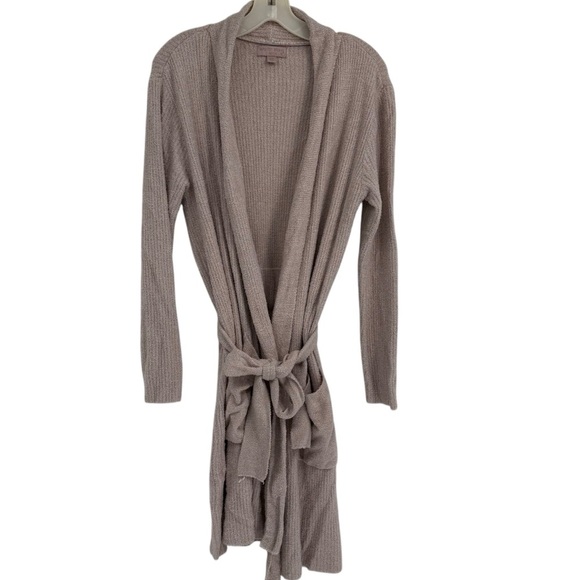 Barefoot Dreams Other - BAREFOOT DREAMS CozyChic Women's Robe Belted pink Size 2 small/medium bathrobe